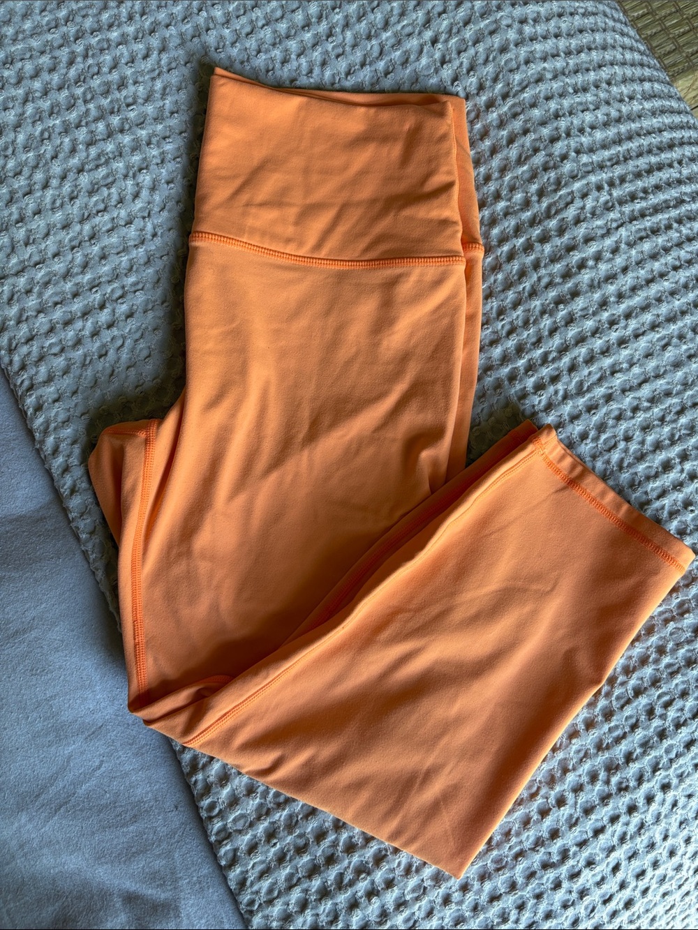ZYIA Orange High-Waist Leggings